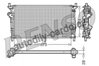 Chladič motoru DENSO (DE DRM10074)