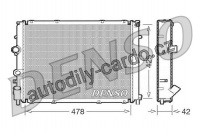 Chladič motoru DENSO (DE DRM23031)