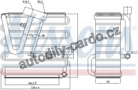 Výparník NISSENS 92023