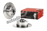 Brzdový kotouč BREMBO 08.6911.14 - AUDI