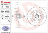 Brzdový kotouč BREMBO 08.A239.17 - RENAULT