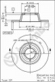 Brzdový kotouč BREMBO 08.5690.10 - TRIUMPH