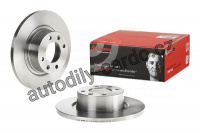 Brzdový kotouč BREMBO 08.8727.10 - CITROËN