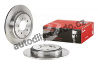 Brzdový kotouč BREMBO 08.5344.20 - PEUGEOT