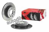 Brzdový kotouč BREMBO 08.9502.1X