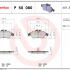 Sada brzdových destiček BREMBO P50080