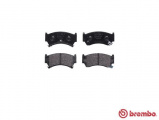 Sada brzdových destiček BREMBO P56026 - NISSAN