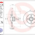 Brzdový kotouč BREMBO 08.5833.25 - RENAULT