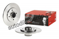 Brzdový kotouč BREMBO 08.5833.25 - RENAULT