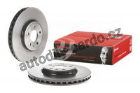 Brzdový kotouč BREMBO 09.A758.11 - AUDI