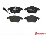 Sada brzdových destiček BREMBO P85075 - AUDI, SEAT, ŠKODA, VW