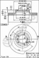 Brzdový kotouč BREMBO 09.4115.10 - ALFA ROMEO