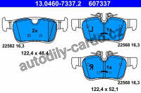 Sada brzdových destiček, kotoučová brzda - ATE 13.0460-7337 (607337)