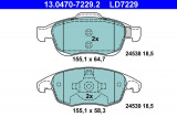 Sada brzdových destiček ATE 13.0470-7229 (AT LD7229)