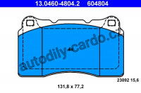 Sada brzdových destiček ATE 13.0460-4804 (AT 604804) - VOLVO