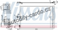 Chladič klimatizace NISSENS 940420