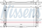 Chladič motoru NISSENS 65535A