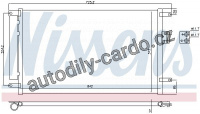Chladič klimatizace NISSENS 940424