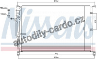 Chladič klimatizace NISSENS 94724