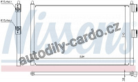 Chladič klimatizace NISSENS 94728