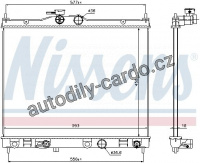 Chladič motoru NISSENS 67369