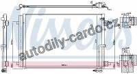 Chladič klimatizace NISSENS 941050
