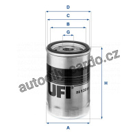 Olejový filtr UFI 23.130.02