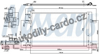 Chladič klimatizace NISSENS 940533