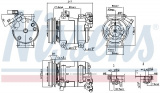 Kompresor klimatizace NISSENS 890064