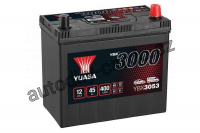 Autobaterie YUASA YBX3053 45Ah 400A 12V P+ /238x129x223/