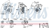 Turbodmychadlo NISSENS 93125