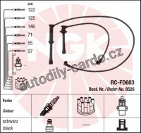 Sada kabelů pro zapalování NGK RC-FD603