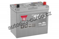 Autobaterie YUASA YBX5053 48Ah 430A 12V P+ /238x129x223/