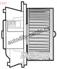 Vnitřní ventilátor DENSO DEA09042