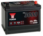 Autobaterie YUASA YBX3068 72Ah 630A 12V P+ /269x174x225/