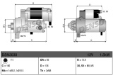 Startér DENSO DSN3038