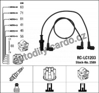 Sada kabelů pro zapalování NGK RC-LC1203 - LANCIA