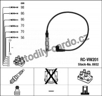 Sada kabelů pro zapalování NGK RC-VW201 - VW