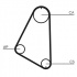 Rozvodový řemen CONTINENTAL CTAM CT526