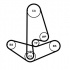 Sada rozvodového řemene CONTINENTAL CTAM CT1001K2PRO