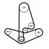 Sada rozvodového řemene CONTINENTAL CTAM CT799K2PRO