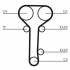 Sada rozvodového řemene CONTINENTAL CTAM CT978K2