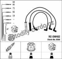 Sada kabelů pro zapalování NGK RC-DW402 - DAEWOO