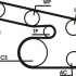 Sada drážkového řemene CONTINENTAL CTAM 6PK1873D1