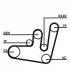 Sada drážkového řemene CONTINENTAL CTAM 6PK1660D1