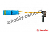 Výstražný kontakt, opotřebení obložení Brembo A00353