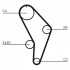 Rozvodový řemen CONTINENTAL CTAM CT926