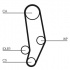 Rozvodový řemen CONTINENTAL CTAM CT704