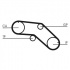 Rozvodový řemen CONTINENTAL CTAM CT1005