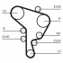 Rozvodový řemen CONTINENTAL CTAM CT1044